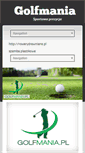 Mobile Screenshot of golfmania.pl
